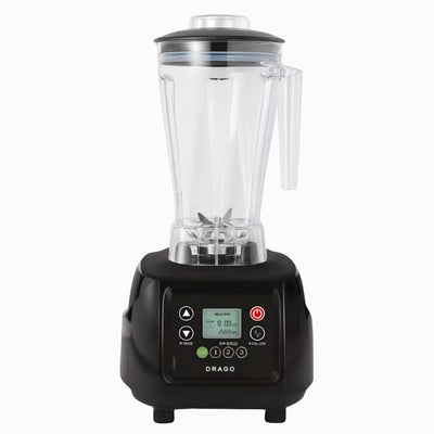 LICUADORA DRAGO LCD-20-N | Licuadora Comercial | Capacidad 2 L | Restaurante Bar Cafetería Cocina Industrial Restaurante Banquetes Bar Cafetería para Moler Triturar Licuar Puré