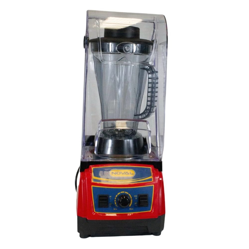 LICUADORA NOVAL IB-1800 | Licuadora para Hielo | Capacidad 2.5 Litros | Bar Restaurante Cafetería Cocina Industrial Restaurante Banquetes Bar Cafetería para Moler Triturar Licuar Puré