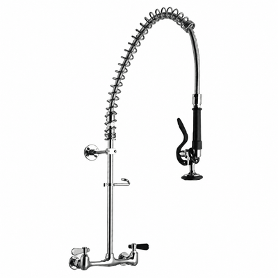 Llave Coriat 43010207, llave de prelavado, en acero inoxidable.