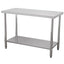 MESA KITCHENMAX STORE MLM1443458475 | Mesa Isla |  Frente 146 cm | Acero Inoxidable | Restaurante Cafetería Bar