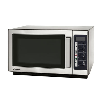 MICROONDAS AMANA RCS10TS PROVI | Horno de Microondas Comercial | Hotel Bistro Cafetería Restaurante Cocina Hogar Negocio Calentar Puesto Oficina Calentar Rapido Alimentos 