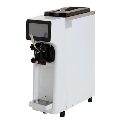 MIGSA BQL-9200ST | Máquina de Helado | para Nevería Paletería | Suave | 100 a 120 Conos | 12 Lts por Hora | 1 Sabor | Puesto Negocio Comida Panel Digital Ajuste Dureza Helado 1 Salida.