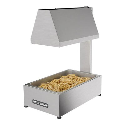 Metalcubas MCF01CG Conservador Frituras Papas Alimentos Fritos Snacks Comida Rapida Restaurante Buffet Hotel Cafeteria Bar Comedorres Cocinas Centros Deportivos Parques de Atracciones Centros Catering Papas Fritas Boneless Alitas Botanero Snacks. KitchenMax.Store. Envíos seguros a todo México. Cotiza hoy mismo