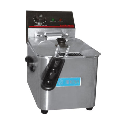 Migsa Ckef1Lts4 Freidora Electrica 4 Litros 1 Tina Restaurante Cocina Económica Freír Alimentos Freidores Alitas Papas A la Francesa Salchipulpos Pollo Snacks. KitchenMax.Store. Envíos seguros a todo México. Cotiza hoy mismo.