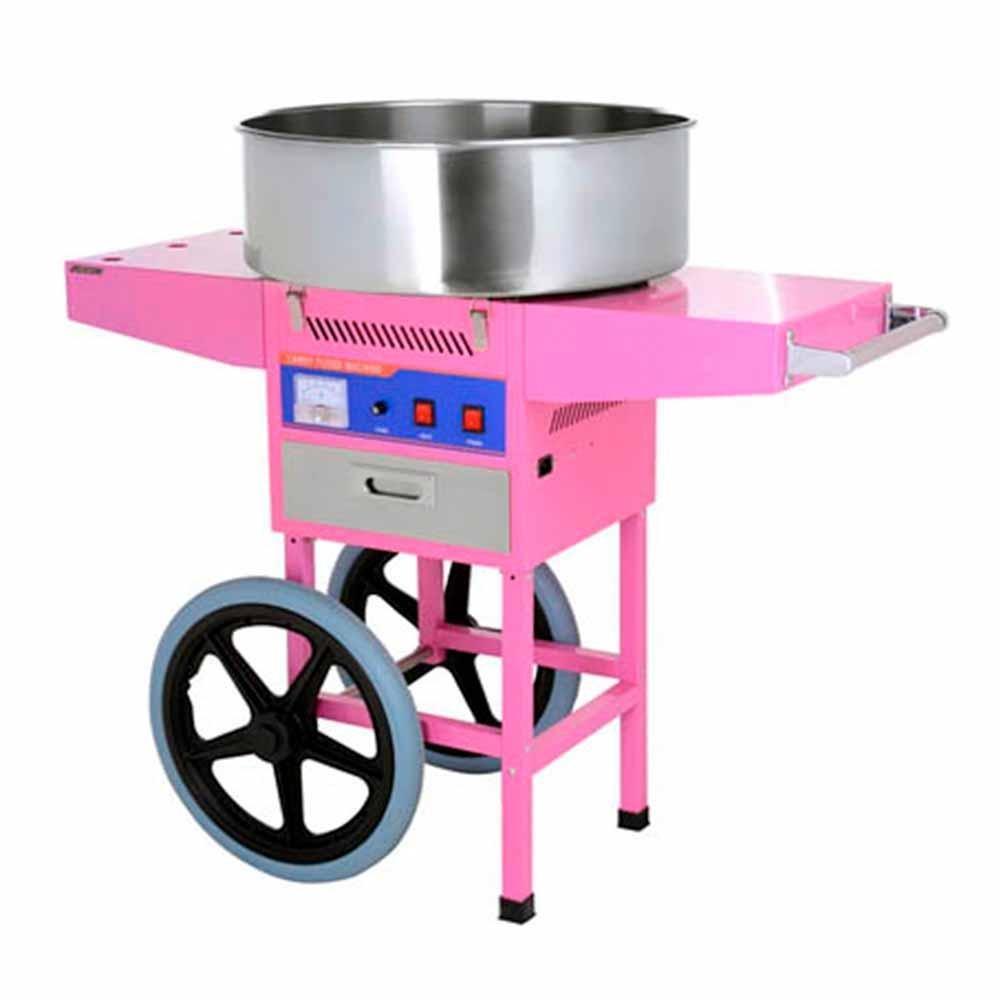 Migsa Hec-04C Fabrica Algodones Azucar con Carrito 4-6 Piezas por Minuto Eventos Circo Dulceria Puesto Feria Fabricación Algodones Azucar Candy Bar Casero.  KitchenMax.Store. Envíos seguros a todo México. Cotiza hoy mismo. 