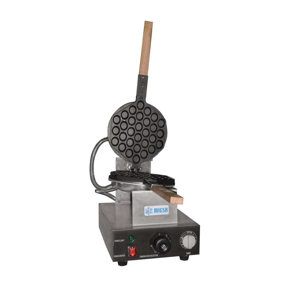 Migsa Hk-Q1 Wafflera De Burbuja Eléctrica Acero Inoxidable Termostato 120 V - Wafleras - Migsa - KitchenMax Store