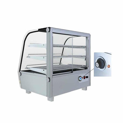 Migsa Rtr-160L Vitrina Caliente Sobre Mostrador 85.6 cm. 160 Lt / 5.65 pies - 110 V - Vitrinas Calientes - Migsa - KitchenMax Store