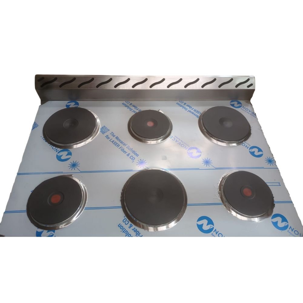 PARRILLA DELTA  3-6-E-TOP-OUTLET | Parrilla 6 Quemadores | Eléctrico | Acero | Restaurante Bistró Local