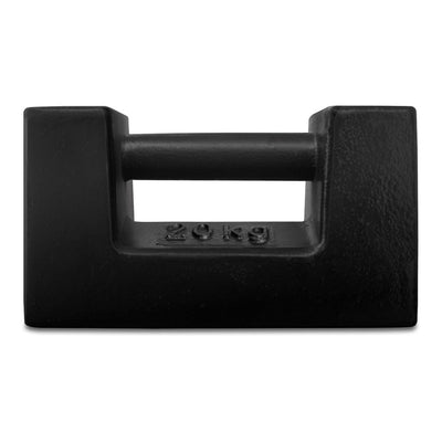 PESA PATRÓN RHINO PESA-20S | Pesa Patrón Alta Densidad 20 kg | Clase M1 | Hierro Fundido | Calibración de Básculas Comercio Industria