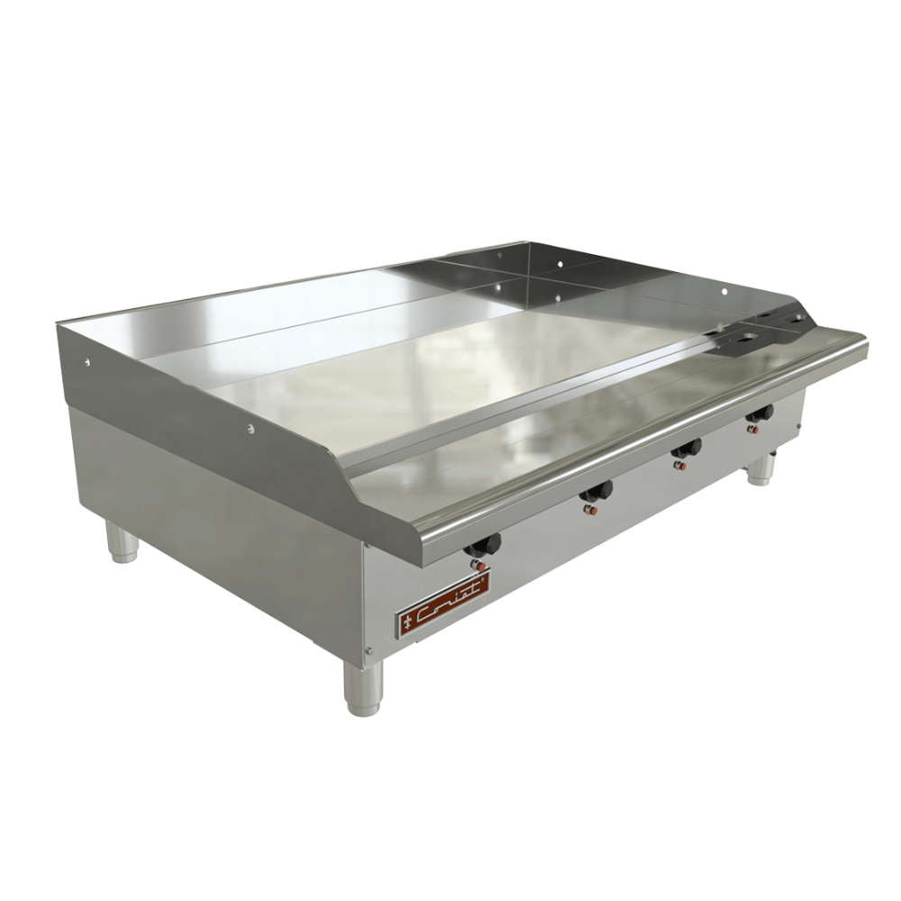 Plancha CV-4-E Master, plancha 118 cm, en acero inoxidable.