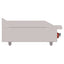 Plancha Delta 2-G, en acero inoxidable.