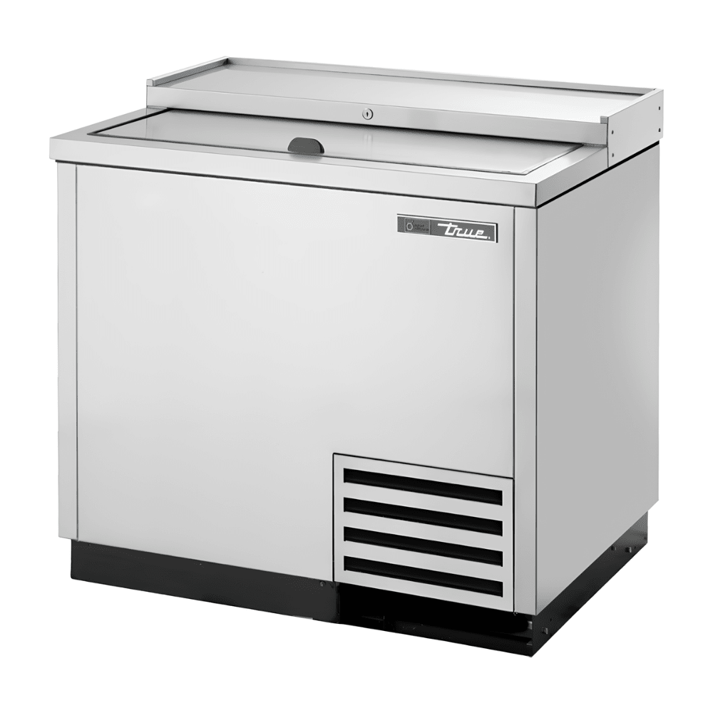 Refrigerador Bajo Barra True TD-36-12-S-HC, en acero inoxidable.