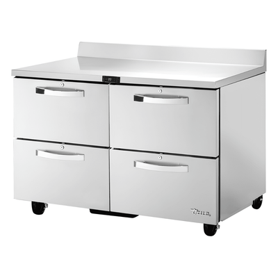 Refrigerador Bajo Mostrador True TWT-48D-4-HC~SPEC3, refrigerador con cajones, en acero inoxidable.