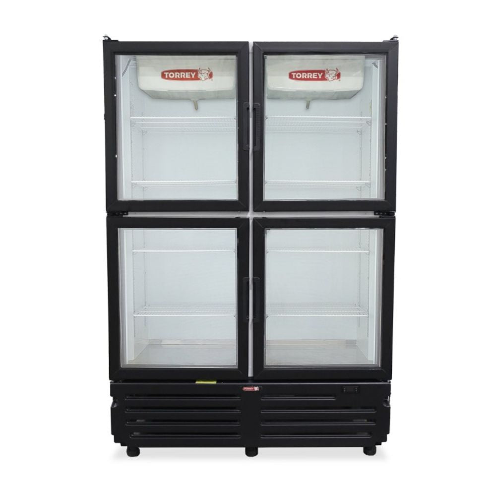 REFRIGERADOR TORREY TVC36-F4 R36L-4P PTRF-0019 | Refrigerador Exhibidor Vertical | 29 Pies Cúbicos | 4 Puertas Cristal | Bar Tiendas Carnicería Abarrotes Latas Bar Tiendas Bistró Restaurante Lácteos Industrial Cocina Cremería Comercios Insumos Hotel Panadería Refresquero Carnicería Abarrotes
