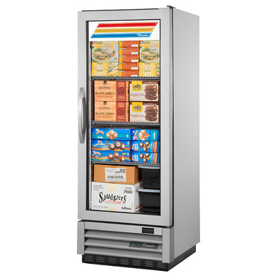 Refrigerador True T-12FG-HC~FGD01, refrigerador vertical, en acero inoxidable.