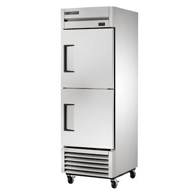 Refrigerador True TS-23-2-HC, refrigerador vertical, en acero inoxidable.