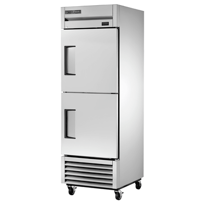 Refrigerador True TS-23F-2-HC, refrigerador vertical, en acero inoxidable.