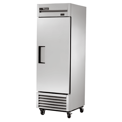 Refrigerador True TS-23F-HC, refrigerador vertical, en acero inoxidable.