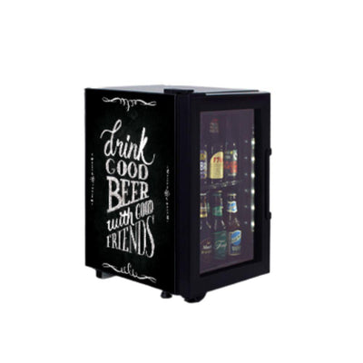 Refrigerador Imbera Pizarron 1023558 SVC01-B1, refrigerador mini bar exhibidor.