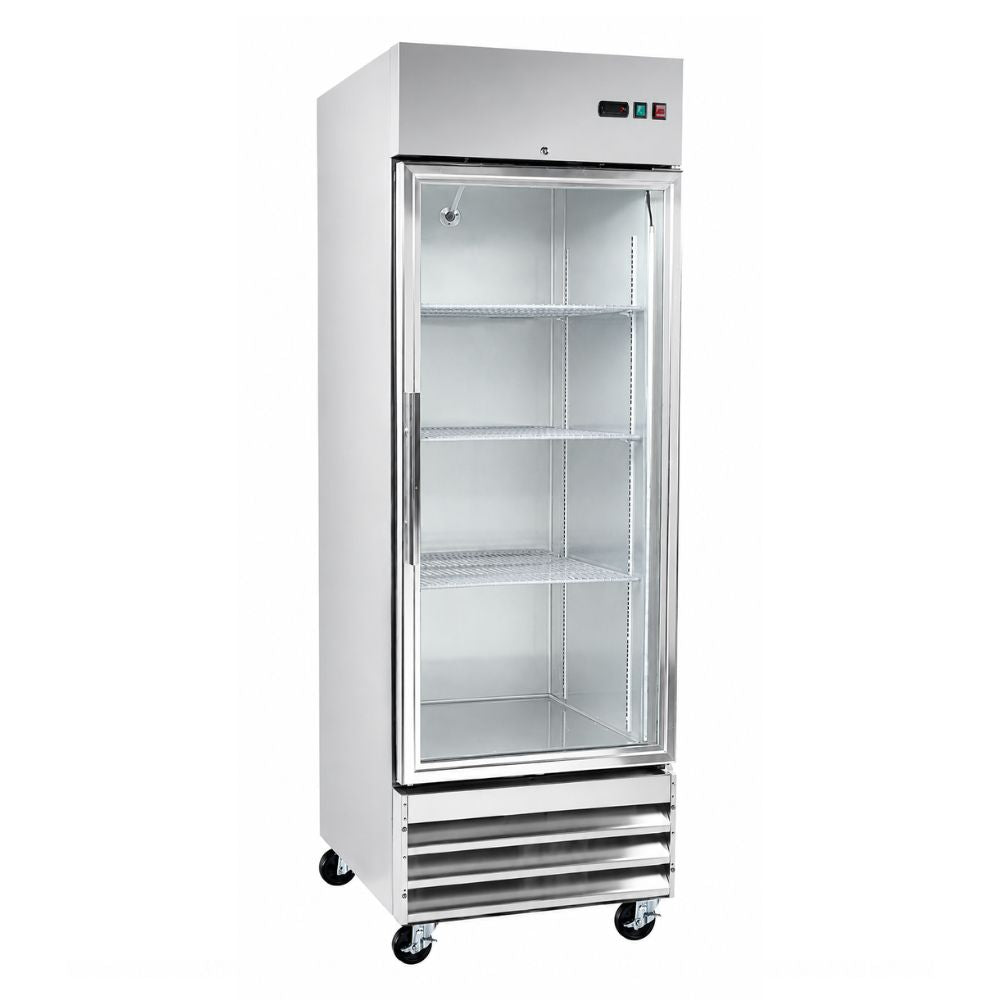 Refrigerador Torrey RVCA-23UI CSRVCA23009, refrigerador vertical, en acero inoxidable.