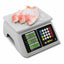 BÁSCULA RHINO BARAG-40 | Báscula de Mostrador | 40 Kg | Verdulería Pescado Carne Carne Ferretería Verduras Frutas Cremería Cocina Comedor Industrial Tienda Abarrotes