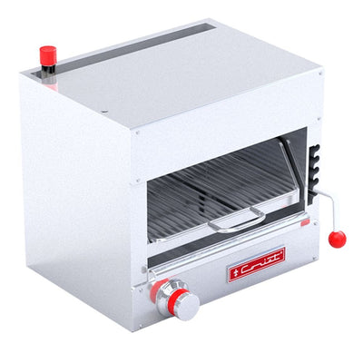 SALAMANDRA CORIAT SC-16.5-G PETIT | Salamandra | Parrilla Deslizable | 1 Quemador Infrarrojo | Gas | Restaurante Cocina Industrial Cocina Industrial Banquetes Hotel Buffet Bistró Fonda Desayunos Queso Fundido Molletes Pizzería Restaurante Italiano Gratinadora. 