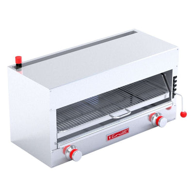 SALAMANDRA CORIAT SC-31.5-G MASTER | Salamandra | 1 Parrilla | 2 Quemadores Infrarrojos | Gas | Lámina De Acero Inoxidable | Restaurante Cocina Industrial Banquetes Hostelería Restaurante Cocina Industrial Banquetes Tostar Dorar Gratinar. 