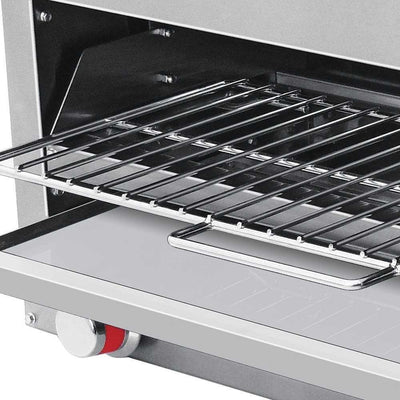 SALAMANDRA CORIAT SC-31.5-G MASTER | Salamandra | 1 Parrilla | 2 Quemadores Infrarrojos | Gas | Lámina De Acero Inoxidable | Restaurante Cocina Industrial Banquetes Hostelería Restaurante Cocina Industrial Banquetes Tostar Dorar Gratinar. 