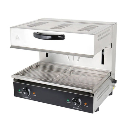 MIGSA SEM600SI | Salamandra | para Gratinar Calentar | 60 cm | Eléctrica | Acero Inoxidable | Pizzas Hotel Buffet Bistró Fonda Desayunos Queso Fundido Molletes Pizzería Restaurante Italiano