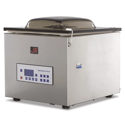 Torrey EVB-20 Empacadora al Vacio 20 Metros Cubicos para Tiendas Supermercado Restaurantes Carnicerias Panaderias Hoteles Resorts Alimentos Congelados Servicios Catering Delicatessen Ingredientes Frescos Carnes Aves Pescado Quesos Cereales Frutos Secos Embutidos Industria Alimentaria. KitchenMax.Store. Envíos seguros a todo México. Cotiza hoy mismo.