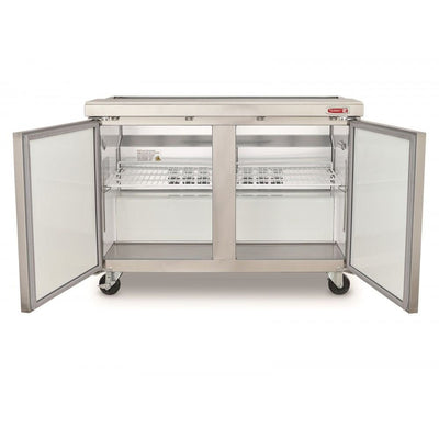 Torrey MFB-48 Mesa Fria Bajo Barra 2 Puertas 2 Parrillas Acero Inoxidable -  - Torrey - KitchenMax Store