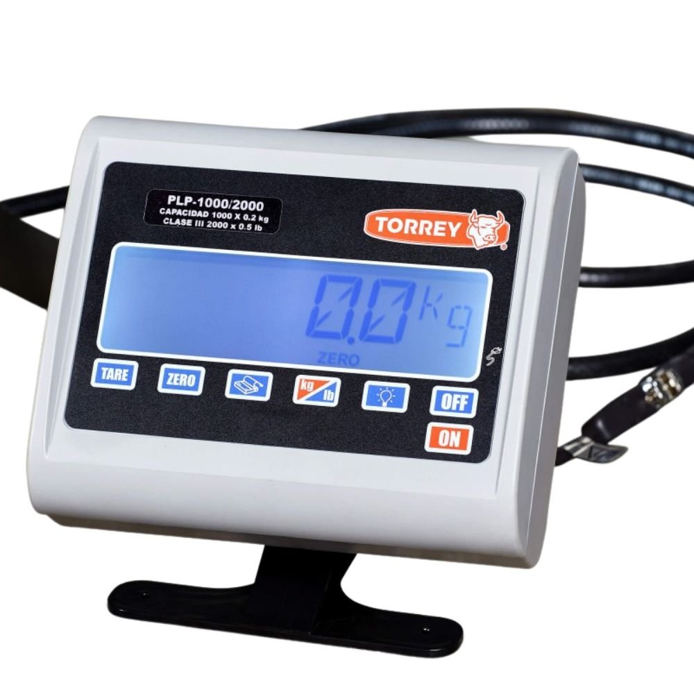 Torrey Plp1000-3 Báscula Alámbrica Plataforma Bajo Perfil Fija 1000 Kg - Báscula - Torrey - KitchenMax Store