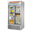 True GDM-35-HC~TSL01 Refrigerador Exhibidor Vertical 2 Puertas Cristal 8 Parrillas -  - True - KitchenMax Store