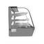 Vitrina Rhino VICAMO-120L, vitrina caliente sobre mostrador, en acero inoxidable.