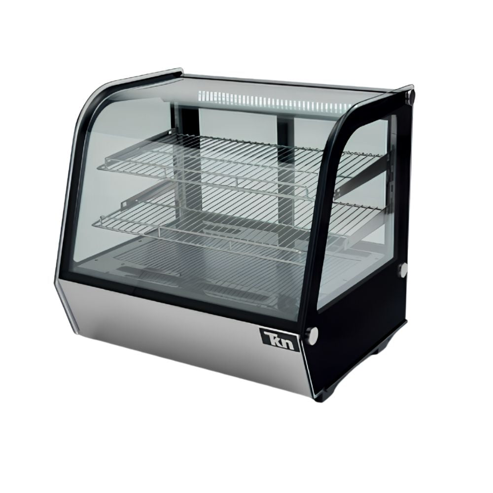 VITRINA SINERGIAS TEKNIKITCHEN TKN120R | Vitrina Expositora Refrigerada Sobre Mostrador | Frente 70.4 cm | Control Digital de Temperatura: 1 °C ~ 12 °C | Negocio de Alimentos Cremería Freestanding Tienda Comercial Supermercado Alimentos Refrigeración Exhibición Negocio Abarrotes 