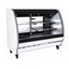 VITRINA TORREY 1029045 TEM150B LS | Vitrina Exhibidora Refrigerada Cristal Curvo | 150 cm | Blanco | para Tienda de Abarrotes Carnicería Comercial para Tienda de Abarrotes Carnicería Comercial Repostería Negocio Alimentos Pasteles Panes Exhibición Industrial Carnicería Cremería 