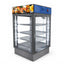 Vitrina International VC-1 Sm, vitrina caliente cristal recto, en acero inoxidable.