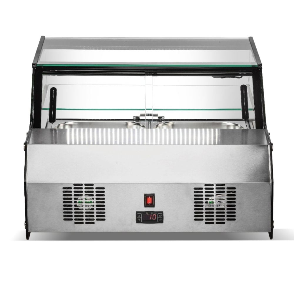 Vitrina Migsa CW-128, cristal recto.