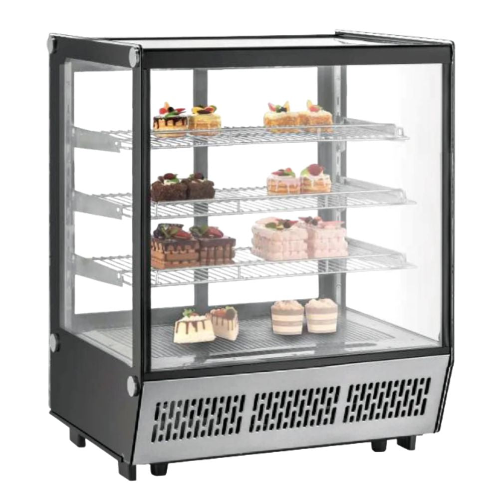 MIGSA CW-235 Display Case | Refrigerated Display Case | Straight Glass | For Supermarket, Bakery, or Other Businesses