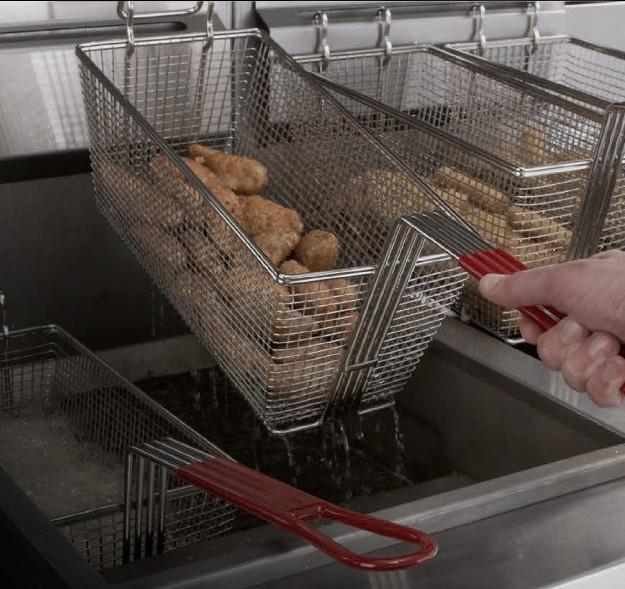 Vulcan by Hobart LG300 Freidora a Gas Puerta Reforzada Acero Inoxidable - Freidores - Vulcan - KitchenMax Store