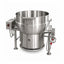 Marmita Madipsa M140GV de volteo a gas, 140 litros, acero inoxidable 304, para cocina industrial, restaurantes, comedores y hospitales