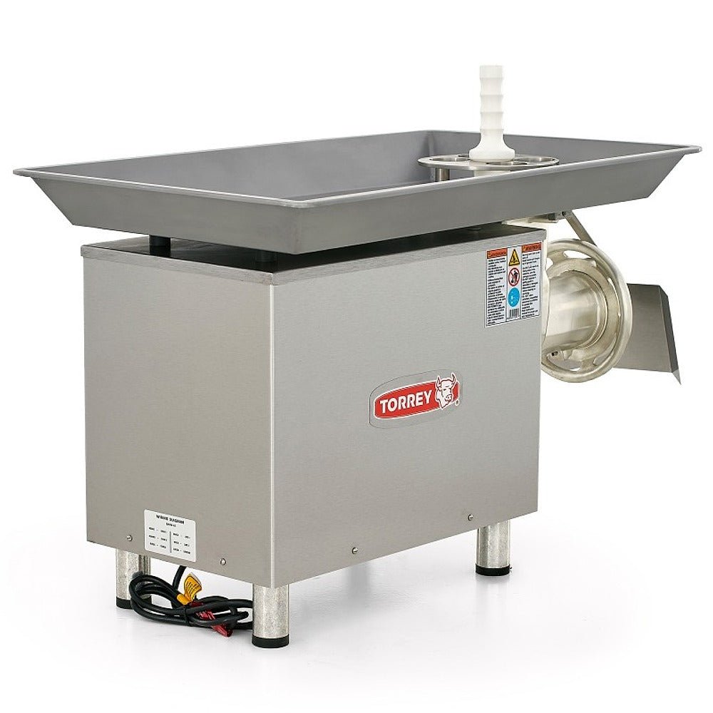 Molino Torrey M-32-3-AI 0M323AI, molino para carne, en acero inoxidable.